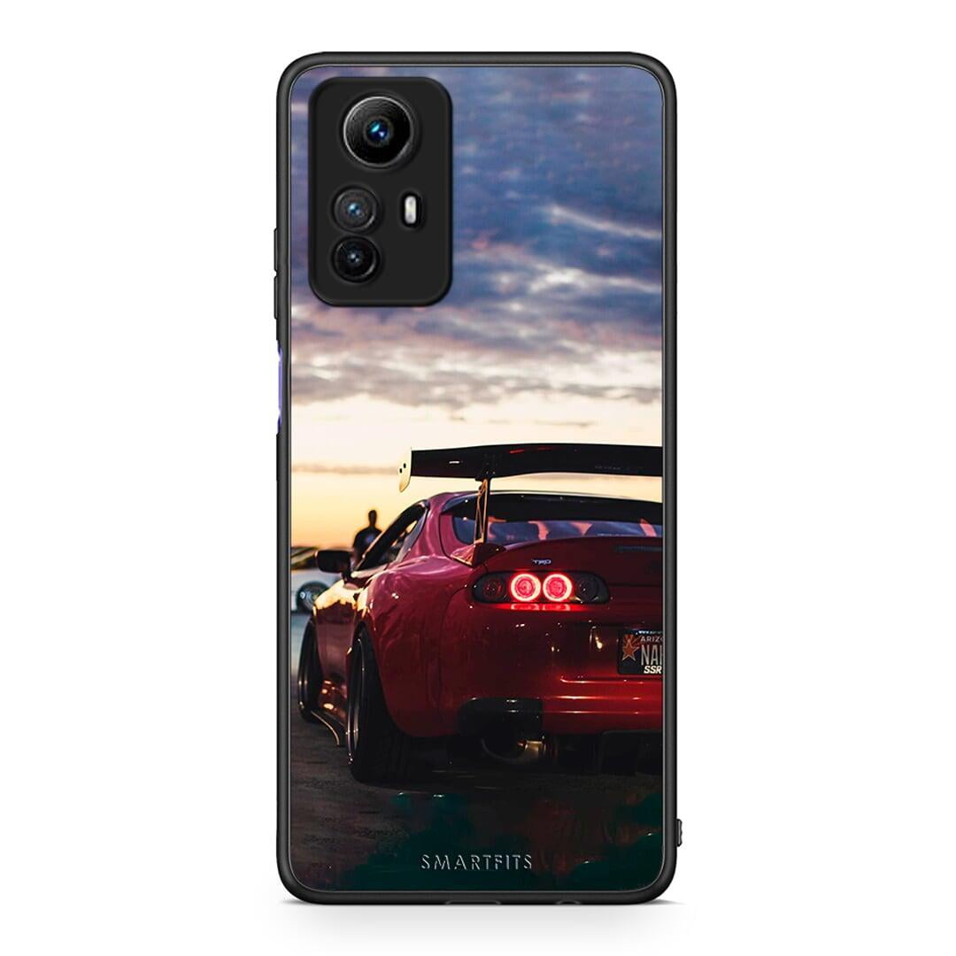 Θήκη Xiaomi Redmi Note 12S / Redmi K60 Pro Racing Supra από τη Smartfits με σχέδιο στο πίσω μέρος και μαύρο περίβλημα | Xiaomi Redmi Note 12S / Redmi K60 Pro Racing Supra Case with Colorful Back and Black Bezels