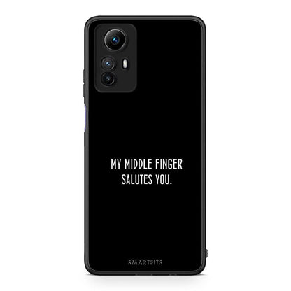 Θήκη Xiaomi Redmi Note 12S / Redmi K60 Pro Salute από τη Smartfits με σχέδιο στο πίσω μέρος και μαύρο περίβλημα | Xiaomi Redmi Note 12S / Redmi K60 Pro Salute Case with Colorful Back and Black Bezels