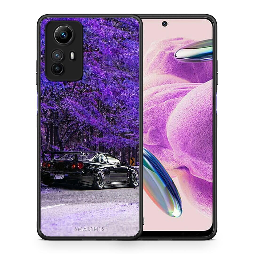 Θήκη Xiaomi Redmi Note 12S / Redmi K60 Pro Super Car από τη Smartfits με σχέδιο στο πίσω μέρος και μαύρο περίβλημα | Xiaomi Redmi Note 12S / Redmi K60 Pro Super Car Case with Colorful Back and Black Bezels