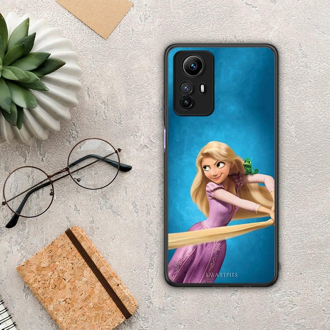 Θήκη Xiaomi Redmi Note 12S / Redmi K60 Pro Tangled 2 από τη Smartfits με σχέδιο στο πίσω μέρος και μαύρο περίβλημα | Xiaomi Redmi Note 12S / Redmi K60 Pro Tangled 2 Case with Colorful Back and Black Bezels