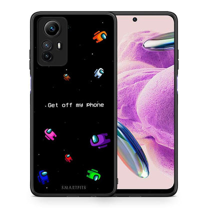 Θήκη Xiaomi Redmi Note 12S / Redmi K60 Pro Text AFK από τη Smartfits με σχέδιο στο πίσω μέρος και μαύρο περίβλημα | Xiaomi Redmi Note 12S / Redmi K60 Pro Text AFK Case with Colorful Back and Black Bezels