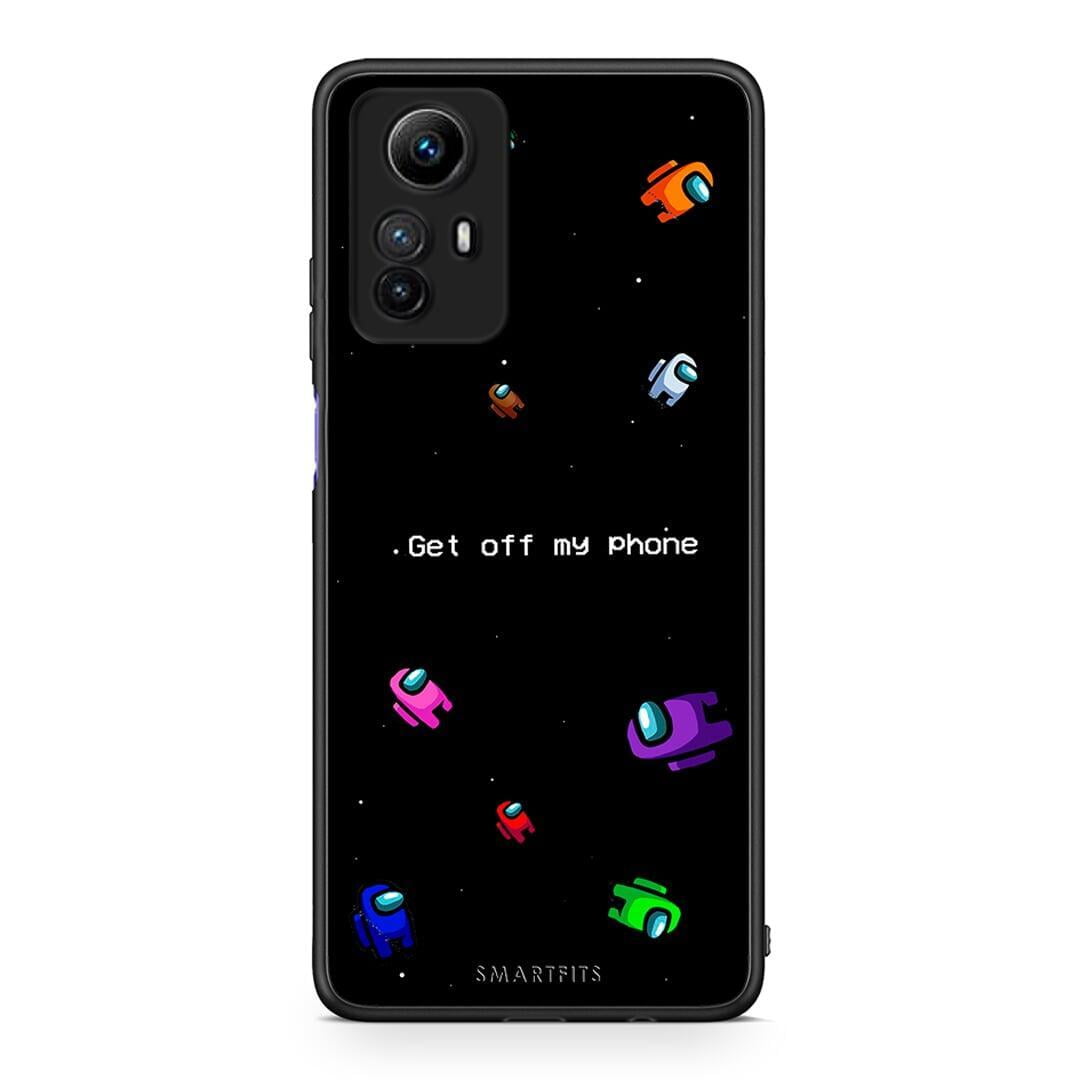Θήκη Xiaomi Redmi Note 12S / Redmi K60 Pro Text AFK από τη Smartfits με σχέδιο στο πίσω μέρος και μαύρο περίβλημα | Xiaomi Redmi Note 12S / Redmi K60 Pro Text AFK Case with Colorful Back and Black Bezels