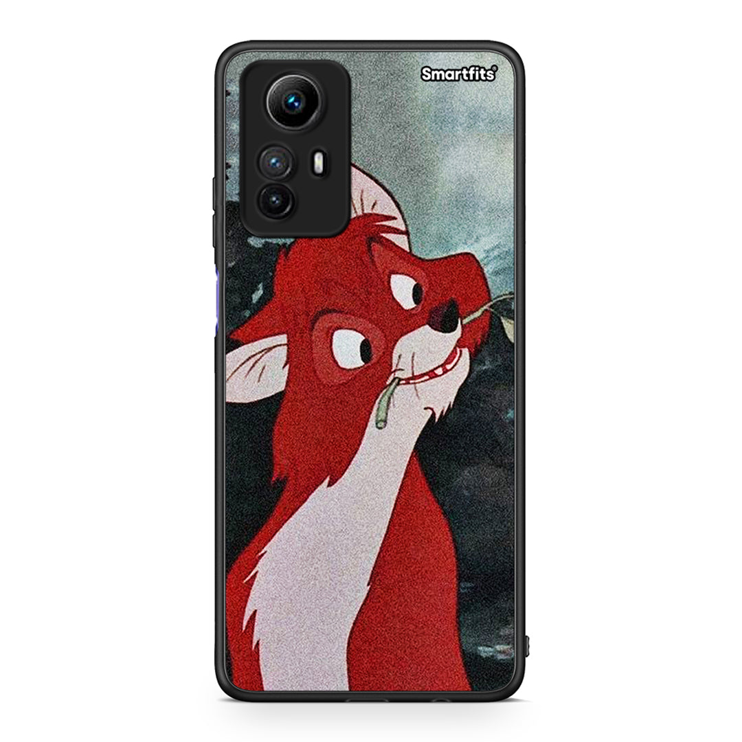 Θήκη Xiaomi Redmi Note 12S / Redmi K60 Pro Tod And Vixey Love 1 από τη Smartfits με σχέδιο στο πίσω μέρος και μαύρο περίβλημα | Xiaomi Redmi Note 12S / Redmi K60 Pro Tod And Vixey Love 1 Case with Colorful Back and Black Bezels