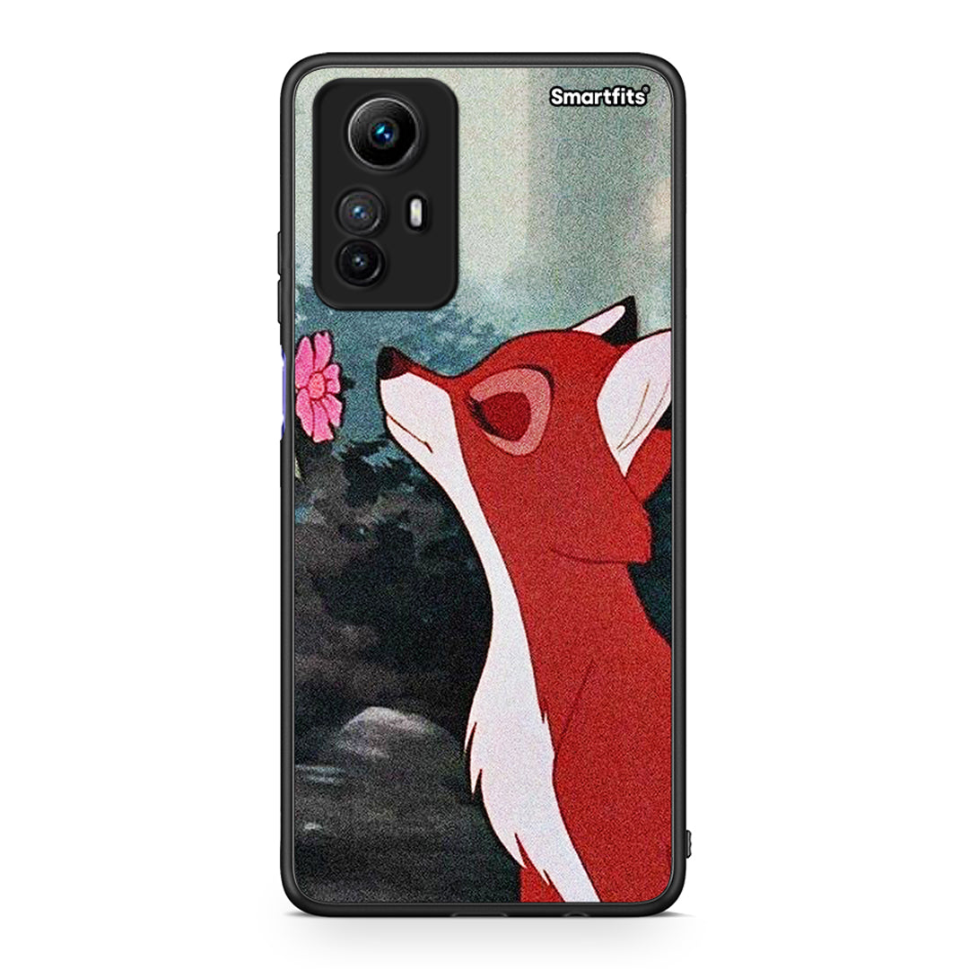Θήκη Xiaomi Redmi Note 12S / Redmi K60 Pro Tod And Vixey Love 2 από τη Smartfits με σχέδιο στο πίσω μέρος και μαύρο περίβλημα | Xiaomi Redmi Note 12S / Redmi K60 Pro Tod And Vixey Love 2 Case with Colorful Back and Black Bezels