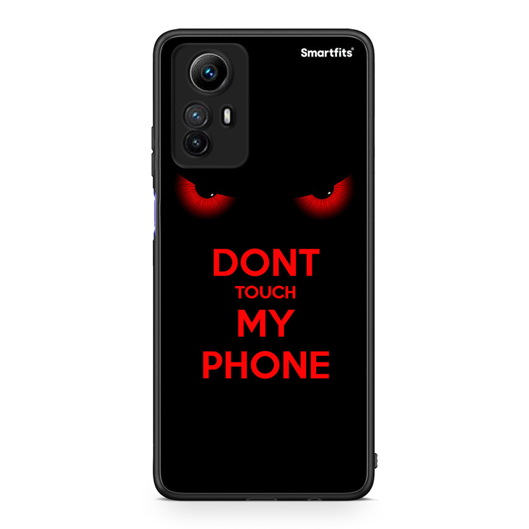 Θήκη Xiaomi Redmi Note 12S Touch My Phone από τη Smartfits με σχέδιο στο πίσω μέρος και μαύρο περίβλημα | Xiaomi Redmi Note 12S Touch My Phone Case with Colorful Back and Black Bezels