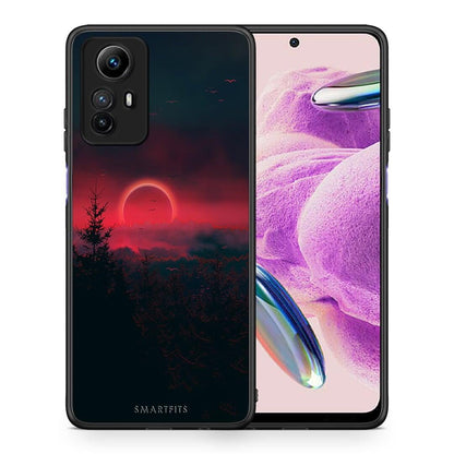 Θήκη Xiaomi Redmi Note 12S / Redmi K60 Pro Tropic Sunset από τη Smartfits με σχέδιο στο πίσω μέρος και μαύρο περίβλημα | Xiaomi Redmi Note 12S / Redmi K60 Pro Tropic Sunset Case with Colorful Back and Black Bezels