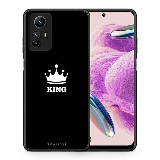 Θήκη Xiaomi Redmi Note 12S / Redmi K60 Pro Valentine King από τη Smartfits με σχέδιο στο πίσω μέρος και μαύρο περίβλημα | Xiaomi Redmi Note 12S / Redmi K60 Pro Valentine King Case with Colorful Back and Black Bezels