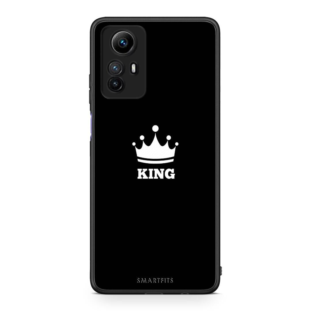 Θήκη Xiaomi Redmi Note 12S / Redmi K60 Pro Valentine King από τη Smartfits με σχέδιο στο πίσω μέρος και μαύρο περίβλημα | Xiaomi Redmi Note 12S / Redmi K60 Pro Valentine King Case with Colorful Back and Black Bezels