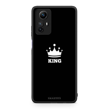 Θήκη Xiaomi Redmi Note 12S / Redmi K60 Pro Valentine King από τη Smartfits με σχέδιο στο πίσω μέρος και μαύρο περίβλημα | Xiaomi Redmi Note 12S / Redmi K60 Pro Valentine King Case with Colorful Back and Black Bezels