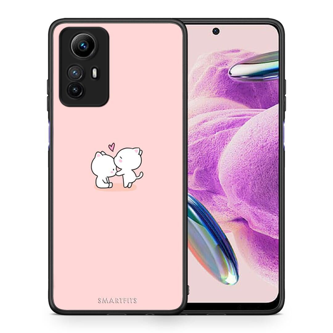 Θήκη Xiaomi Redmi Note 12S / Redmi K60 Pro Valentine Love από τη Smartfits με σχέδιο στο πίσω μέρος και μαύρο περίβλημα | Xiaomi Redmi Note 12S / Redmi K60 Pro Valentine Love Case with Colorful Back and Black Bezels