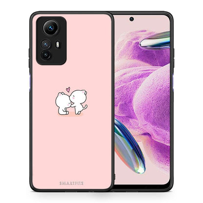 Θήκη Xiaomi Redmi Note 12S / Redmi K60 Pro Valentine Love από τη Smartfits με σχέδιο στο πίσω μέρος και μαύρο περίβλημα | Xiaomi Redmi Note 12S / Redmi K60 Pro Valentine Love Case with Colorful Back and Black Bezels