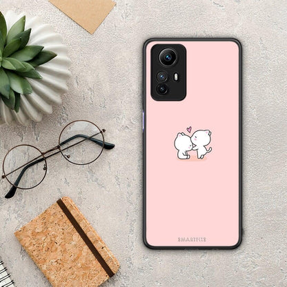 Θήκη Xiaomi Redmi Note 12S / Redmi K60 Pro Valentine Love από τη Smartfits με σχέδιο στο πίσω μέρος και μαύρο περίβλημα | Xiaomi Redmi Note 12S / Redmi K60 Pro Valentine Love Case with Colorful Back and Black Bezels