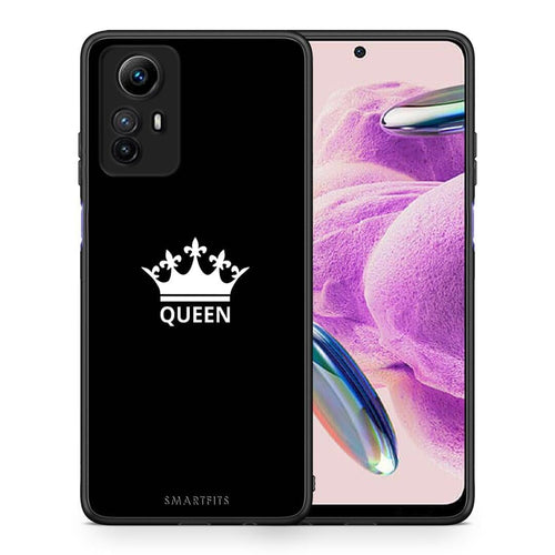 Θήκη Xiaomi Redmi Note 12S / Redmi K60 Pro Valentine Queen από τη Smartfits με σχέδιο στο πίσω μέρος και μαύρο περίβλημα | Xiaomi Redmi Note 12S / Redmi K60 Pro Valentine Queen Case with Colorful Back and Black Bezels