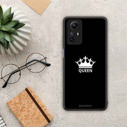Θήκη Xiaomi Redmi Note 12S / Redmi K60 Pro Valentine Queen από τη Smartfits με σχέδιο στο πίσω μέρος και μαύρο περίβλημα | Xiaomi Redmi Note 12S / Redmi K60 Pro Valentine Queen Case with Colorful Back and Black Bezels