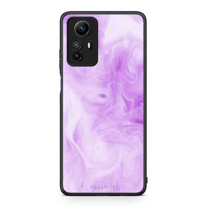 Θήκη Xiaomi Redmi Note 12S / Redmi K60 Pro Watercolor Lavender από τη Smartfits με σχέδιο στο πίσω μέρος και μαύρο περίβλημα | Xiaomi Redmi Note 12S / Redmi K60 Pro Watercolor Lavender Case with Colorful Back and Black Bezels