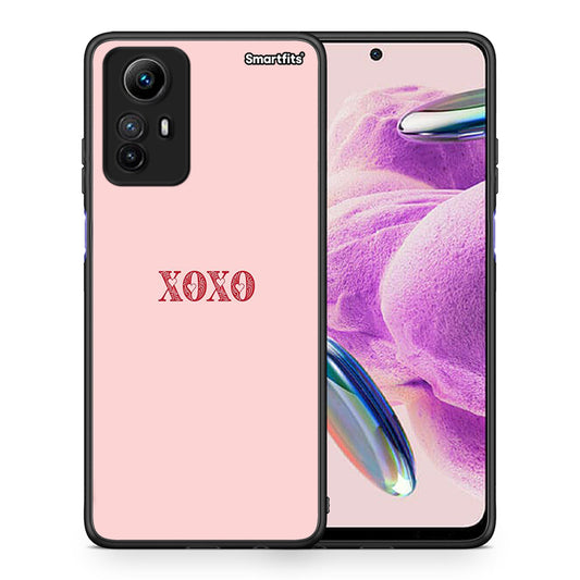 Θήκη Xiaomi Redmi Note 12S / Redmi K60 Pro XOXO Love από τη Smartfits με σχέδιο στο πίσω μέρος και μαύρο περίβλημα | Xiaomi Redmi Note 12S / Redmi K60 Pro XOXO Love Case with Colorful Back and Black Bezels