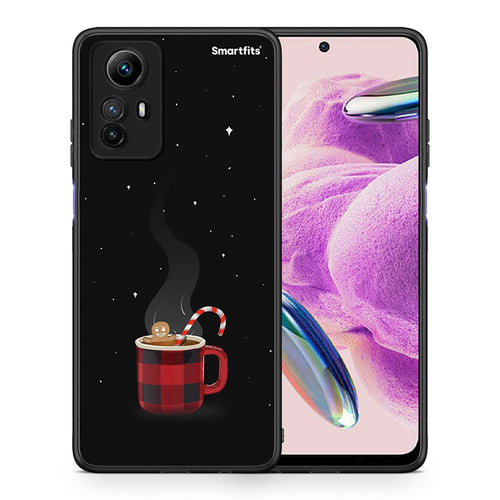 Θήκη Xiaomi Redmi Note 12S / Redmi K60 Pro Xmas Bathing από τη Smartfits με σχέδιο στο πίσω μέρος και μαύρο περίβλημα | Xiaomi Redmi Note 12S / Redmi K60 Pro Xmas Bathing Case with Colorful Back and Black Bezels