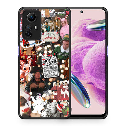 Θήκη Xiaomi Redmi Note 12S / Redmi K60 Pro Xmas Movies από τη Smartfits με σχέδιο στο πίσω μέρος και μαύρο περίβλημα | Xiaomi Redmi Note 12S / Redmi K60 Pro Xmas Movies Case with Colorful Back and Black Bezels