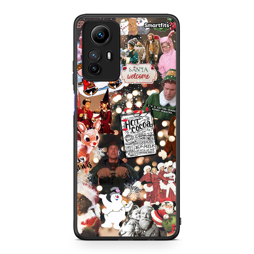 Θήκη Xiaomi Redmi Note 12S / Redmi K60 Pro Xmas Movies από τη Smartfits με σχέδιο στο πίσω μέρος και μαύρο περίβλημα | Xiaomi Redmi Note 12S / Redmi K60 Pro Xmas Movies Case with Colorful Back and Black Bezels