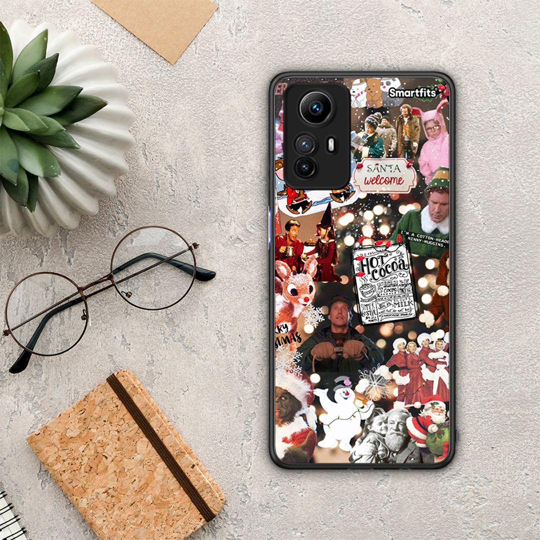 Θήκη Xiaomi Redmi Note 12S / Redmi K60 Pro Xmas Movies από τη Smartfits με σχέδιο στο πίσω μέρος και μαύρο περίβλημα | Xiaomi Redmi Note 12S / Redmi K60 Pro Xmas Movies Case with Colorful Back and Black Bezels