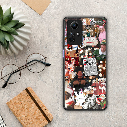 Θήκη Xiaomi Redmi Note 12S / Redmi K60 Pro Xmas Movies από τη Smartfits με σχέδιο στο πίσω μέρος και μαύρο περίβλημα | Xiaomi Redmi Note 12S / Redmi K60 Pro Xmas Movies Case with Colorful Back and Black Bezels