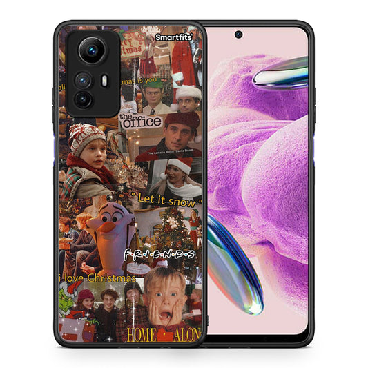 Θήκη Xiaomi Redmi Note 12S / Redmi K60 Pro Xmas Wishes από τη Smartfits με σχέδιο στο πίσω μέρος και μαύρο περίβλημα | Xiaomi Redmi Note 12S / Redmi K60 Pro Xmas Wishes Case with Colorful Back and Black Bezels