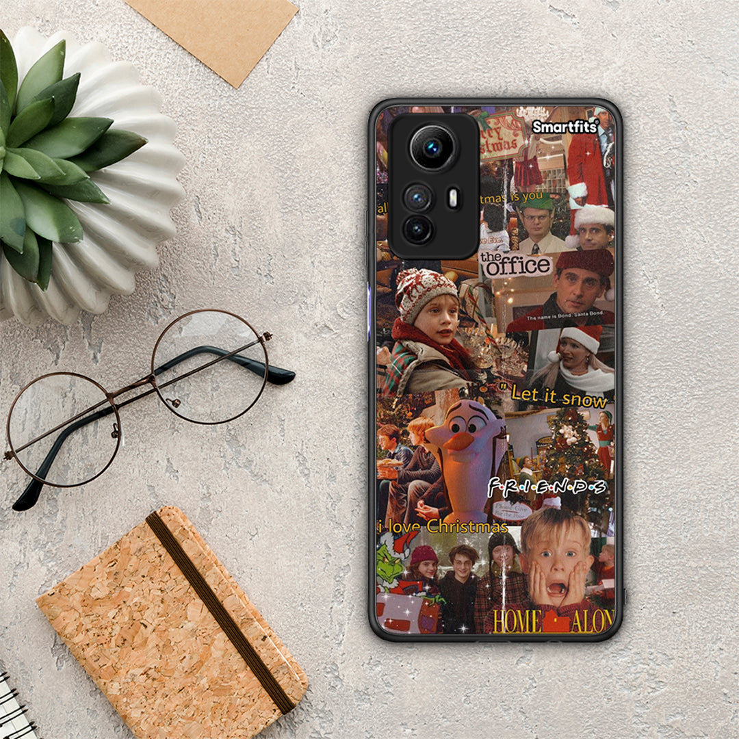 Θήκη Xiaomi Redmi Note 12S / Redmi K60 Pro Xmas Wishes από τη Smartfits με σχέδιο στο πίσω μέρος και μαύρο περίβλημα | Xiaomi Redmi Note 12S / Redmi K60 Pro Xmas Wishes Case with Colorful Back and Black Bezels