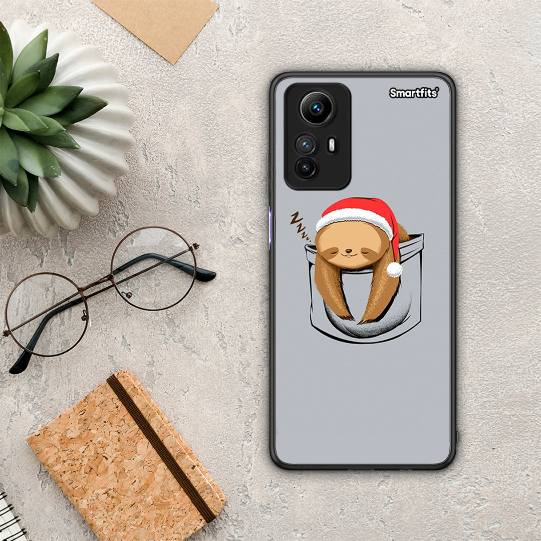 Θήκη Xiaomi Redmi Note 12S / Redmi K60 Pro Xmas Zzzz από τη Smartfits με σχέδιο στο πίσω μέρος και μαύρο περίβλημα | Xiaomi Redmi Note 12S / Redmi K60 Pro Xmas Zzzz Case with Colorful Back and Black Bezels