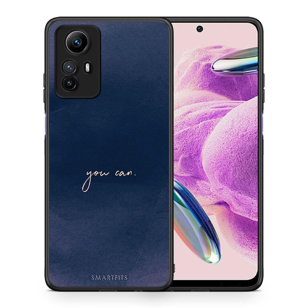 Θήκη Xiaomi Redmi Note 12S / Redmi K60 Pro You Can από τη Smartfits με σχέδιο στο πίσω μέρος και μαύρο περίβλημα | Xiaomi Redmi Note 12S / Redmi K60 Pro You Can Case with Colorful Back and Black Bezels