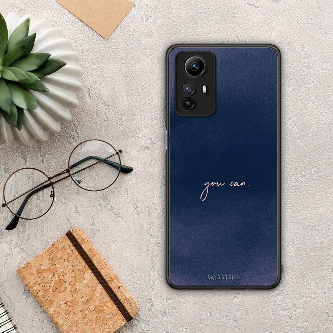 Θήκη Xiaomi Redmi Note 12S / Redmi K60 Pro You Can από τη Smartfits με σχέδιο στο πίσω μέρος και μαύρο περίβλημα | Xiaomi Redmi Note 12S / Redmi K60 Pro You Can Case with Colorful Back and Black Bezels
