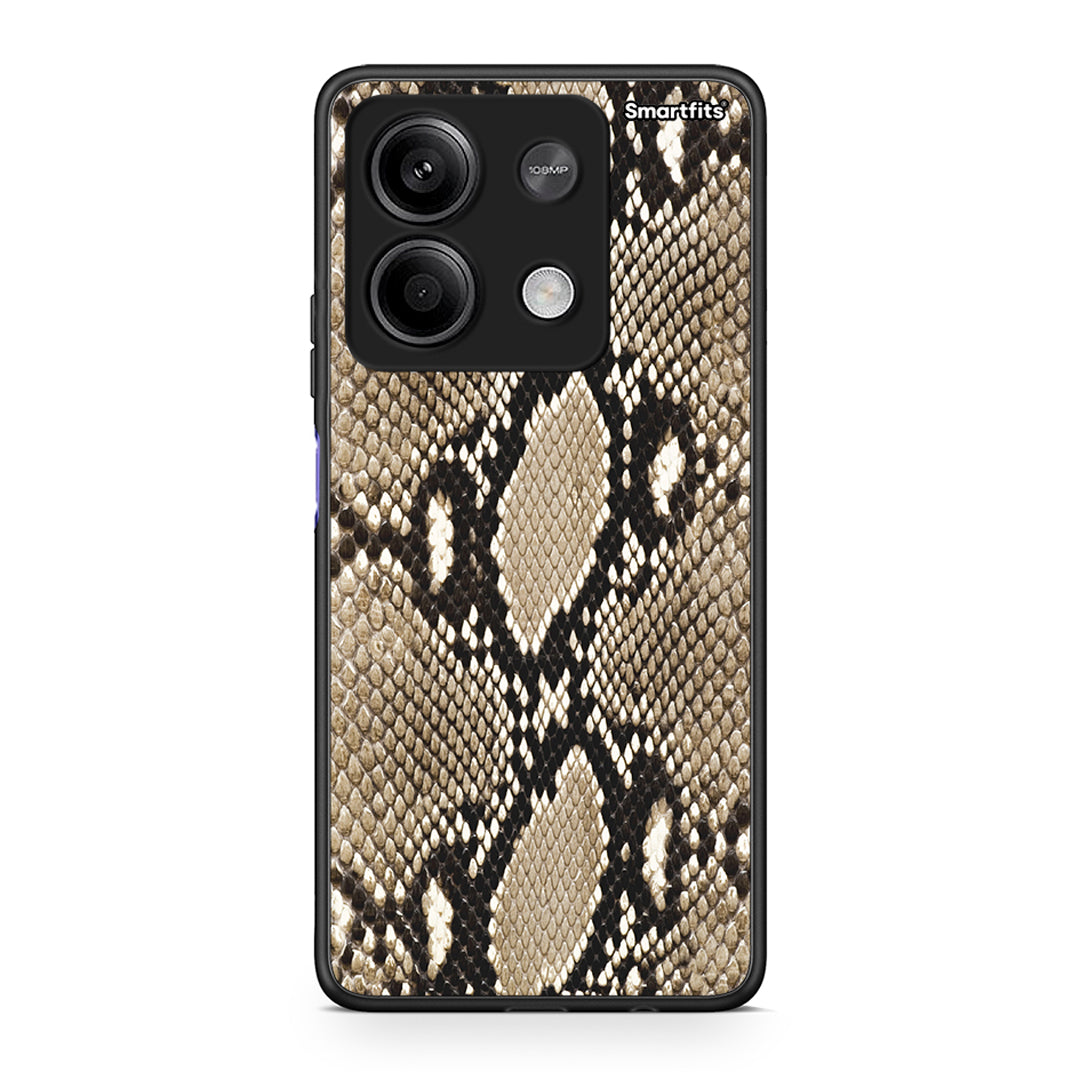 23 - Xiaomi Redmi Note 13 5G Fashion Snake Animal case, cover, bumper