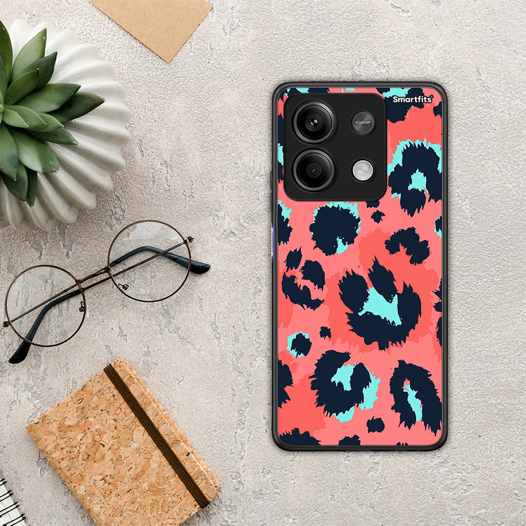 Animal Pink Leopard - Xiaomi Redmi Note 13 5G θήκη