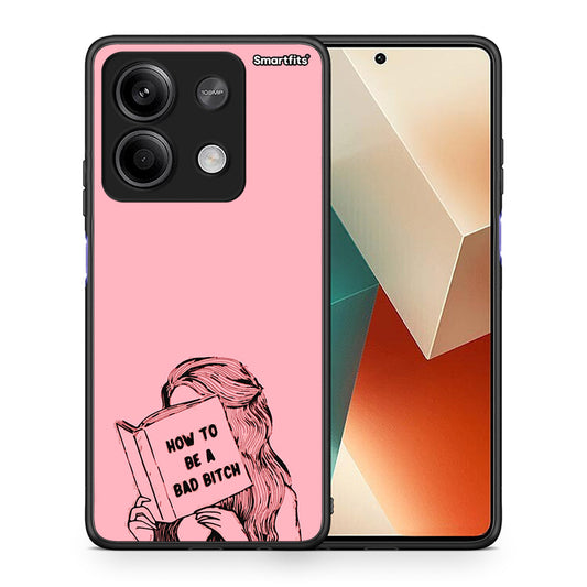 Θήκη Xiaomi Redmi Note 13 5G Bad Bitch από τη Smartfits με σχέδιο στο πίσω μέρος και μαύρο περίβλημα | Xiaomi Redmi Note 13 5G Bad Bitch case with colorful back and black bezels