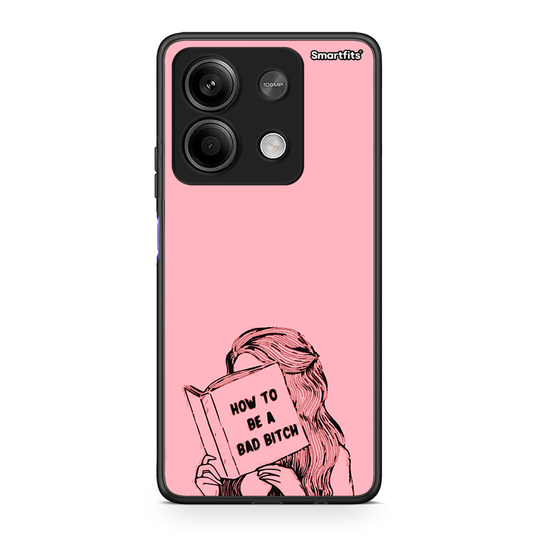 Xiaomi Redmi Note 13 5G Bad Bitch θήκη από τη Smartfits με σχέδιο στο πίσω μέρος και μαύρο περίβλημα | Smartphone case with colorful back and black bezels by Smartfits