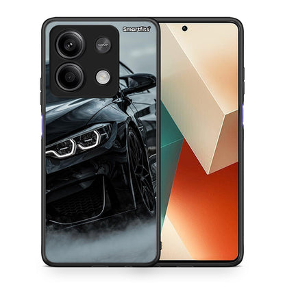 Θήκη Xiaomi Redmi Note 13 5G Black BMW από τη Smartfits με σχέδιο στο πίσω μέρος και μαύρο περίβλημα | Xiaomi Redmi Note 13 5G Black BMW case with colorful back and black bezels