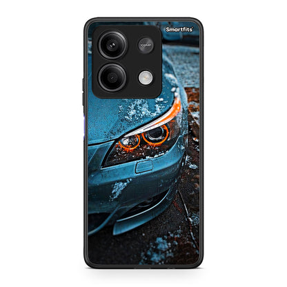 Xiaomi Redmi Note 13 5G Bmw E60 Θήκη από τη Smartfits με σχέδιο στο πίσω μέρος και μαύρο περίβλημα | Smartphone case with colorful back and black bezels by Smartfits