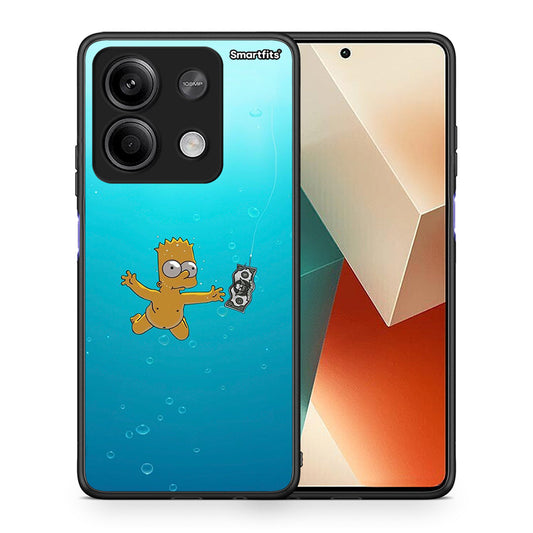 Θήκη Xiaomi Redmi Note 13 5G Chasing Money από τη Smartfits με σχέδιο στο πίσω μέρος και μαύρο περίβλημα | Xiaomi Redmi Note 13 5G Chasing Money case with colorful back and black bezels