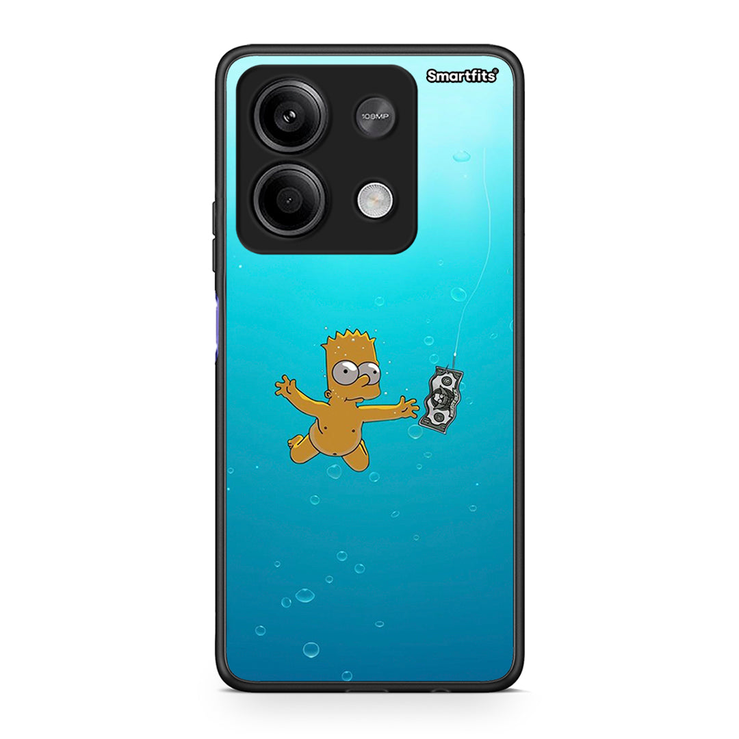 Xiaomi Redmi Note 13 5G Chasing Money θήκη από τη Smartfits με σχέδιο στο πίσω μέρος και μαύρο περίβλημα | Smartphone case with colorful back and black bezels by Smartfits