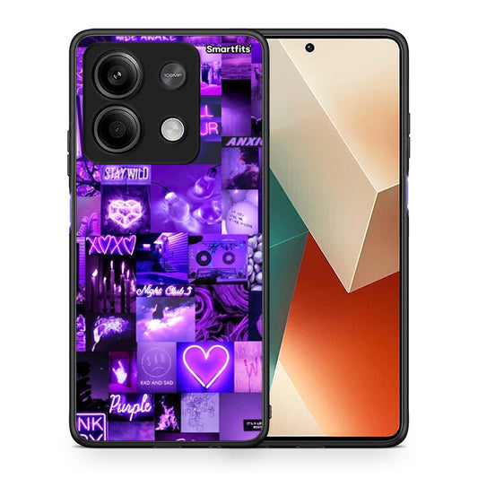 Collage Stay Wild - Xiaomi Redmi Note 13 5G θήκη