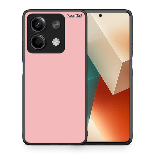Θήκη Xiaomi Redmi Note 13 5G Nude Color από τη Smartfits με σχέδιο στο πίσω μέρος και μαύρο περίβλημα | Xiaomi Redmi Note 13 5G Nude Color case with colorful back and black bezels