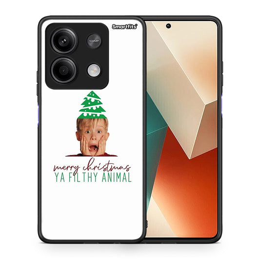 Θήκη Xiaomi Redmi Note 13 5G Filthy Animal από τη Smartfits με σχέδιο στο πίσω μέρος και μαύρο περίβλημα | Xiaomi Redmi Note 13 5G Filthy Animal case with colorful back and black bezels