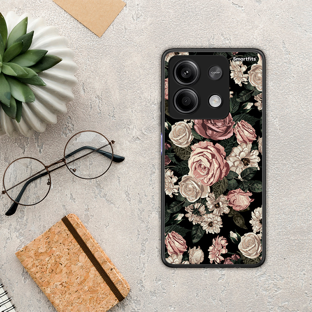 Flower Wild Roses - Xiaomi Redmi Note 13 5G θήκη