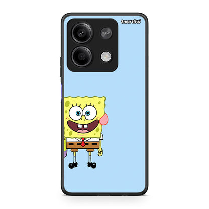 Xiaomi Redmi Note 13 5G Friends Bob θήκη από τη Smartfits με σχέδιο στο πίσω μέρος και μαύρο περίβλημα | Smartphone case with colorful back and black bezels by Smartfits