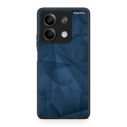 39 - Xiaomi Redmi Note 13 5G Blue Abstract Geometric case, cover, bumper