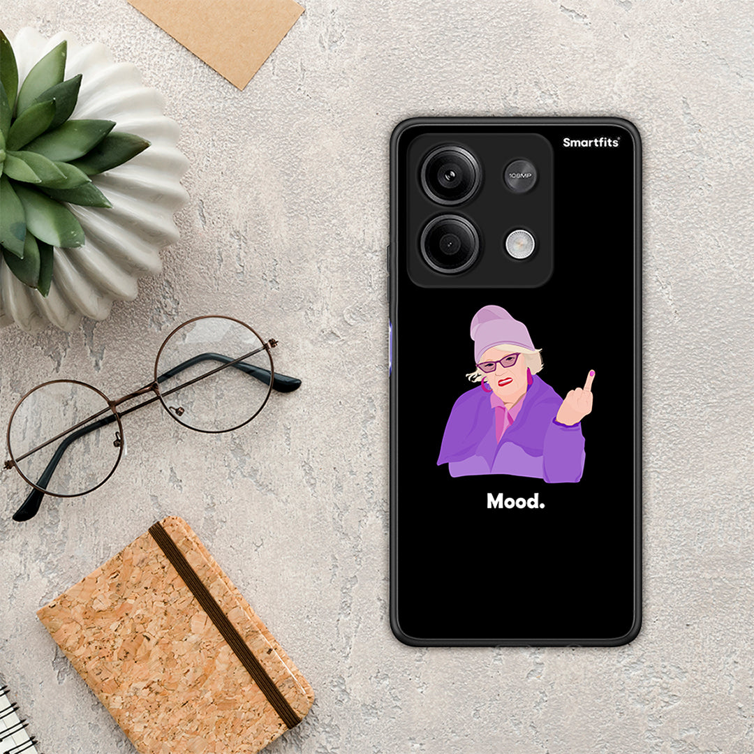 Grandma Mood Black - Xiaomi Redmi Note 13 5G θήκη