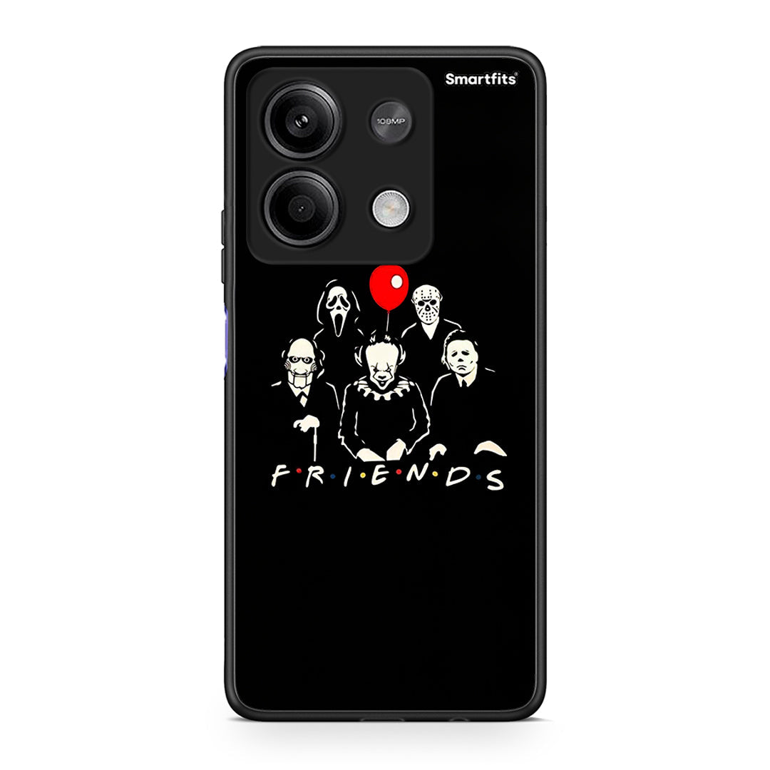 Xiaomi Redmi Note 13 5G Halloween Friends Θήκη από τη Smartfits με σχέδιο στο πίσω μέρος και μαύρο περίβλημα | Smartphone case with colorful back and black bezels by Smartfits
