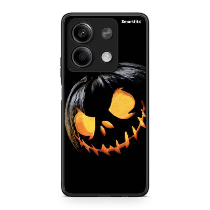 Xiaomi Redmi Note 13 5G Halloween Scary Pumpkin Θήκη από τη Smartfits με σχέδιο στο πίσω μέρος και μαύρο περίβλημα | Smartphone case with colorful back and black bezels by Smartfits