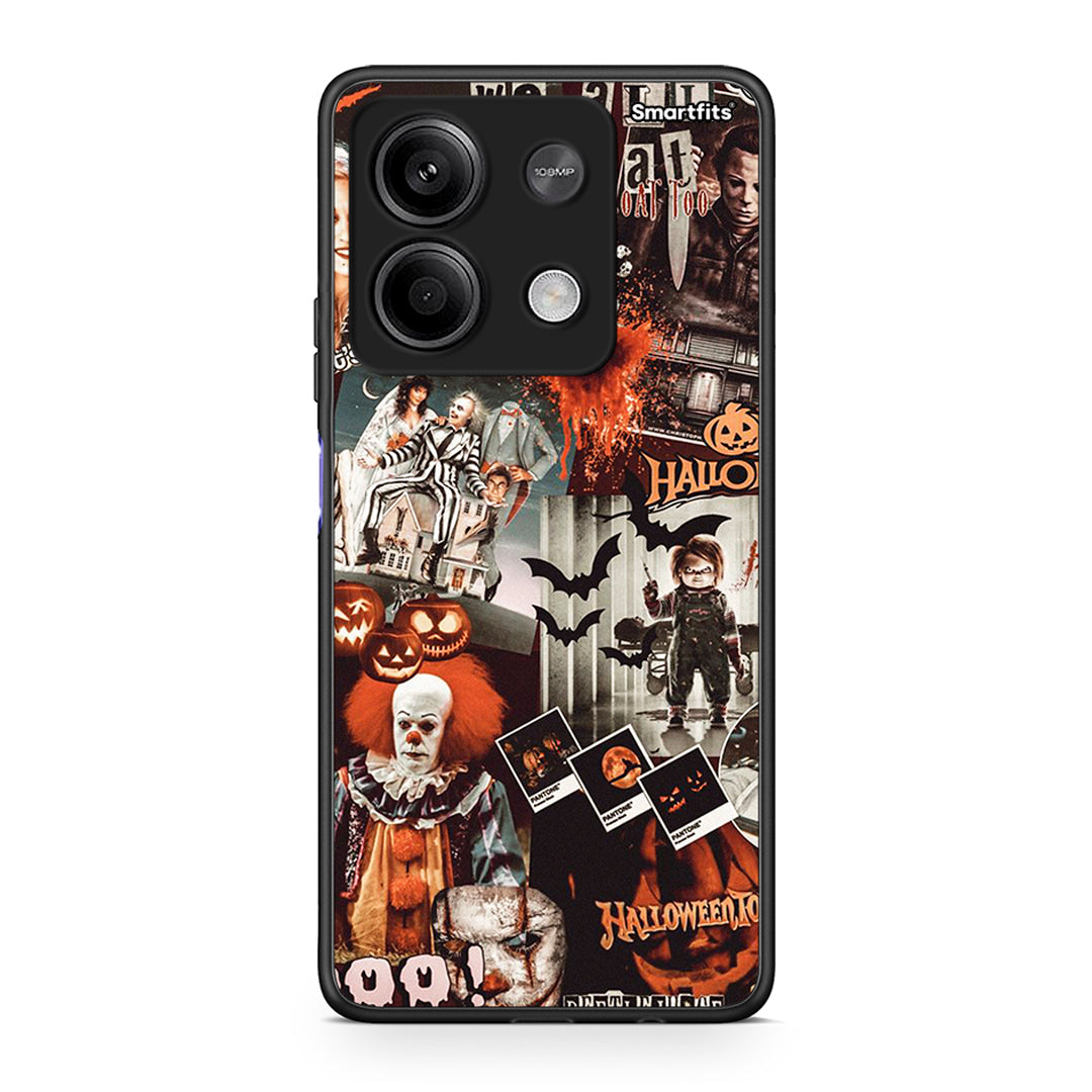 Xiaomi Redmi Note 13 5G Halloween Spooky Season Θήκη από τη Smartfits με σχέδιο στο πίσω μέρος και μαύρο περίβλημα | Smartphone case with colorful back and black bezels by Smartfits