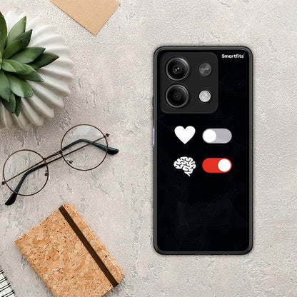 Heart Vs Brain - Xiaomi Redmi Note 13 5G θήκη