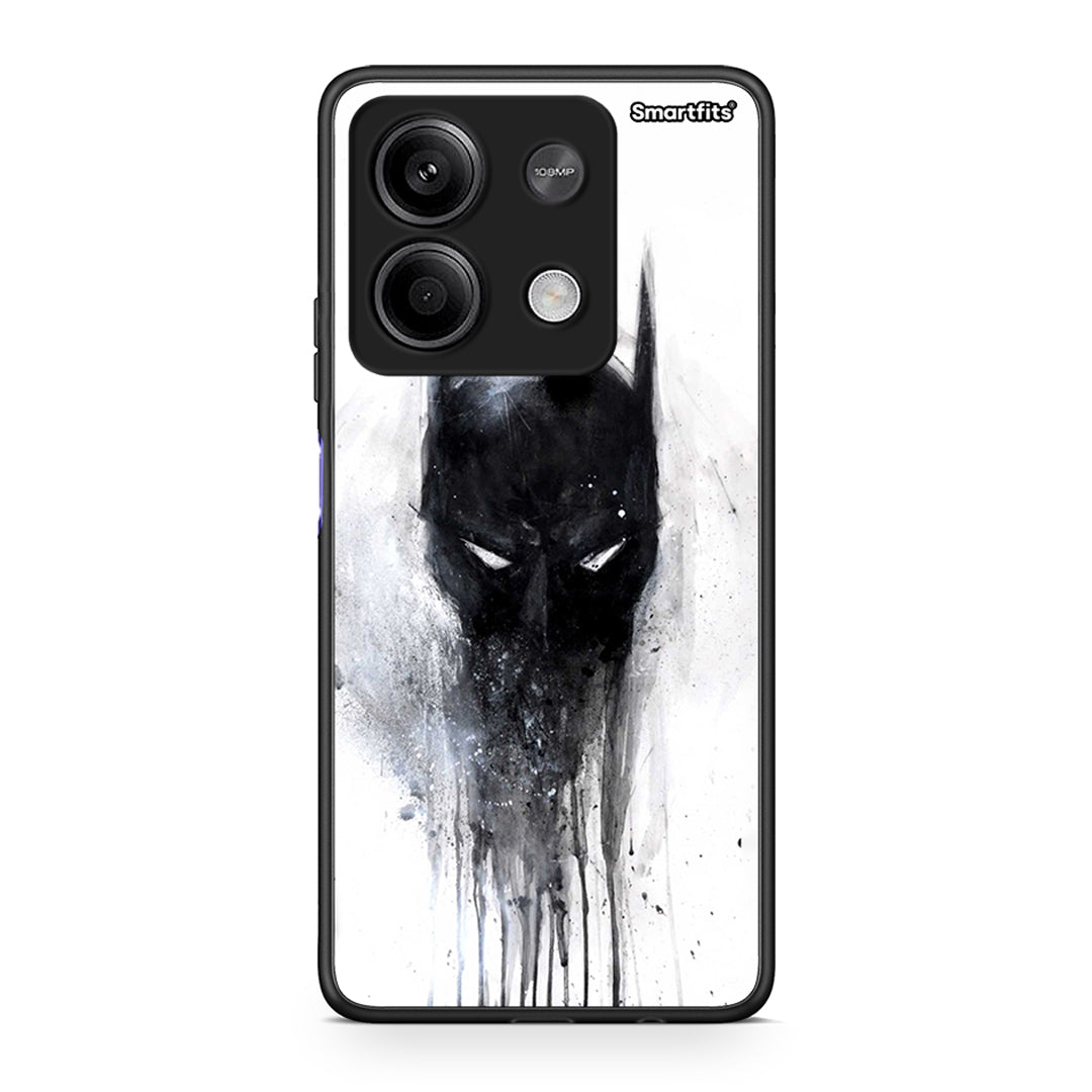 4 - Xiaomi Redmi Note 13 5G Paint Bat Hero case, cover, bumper